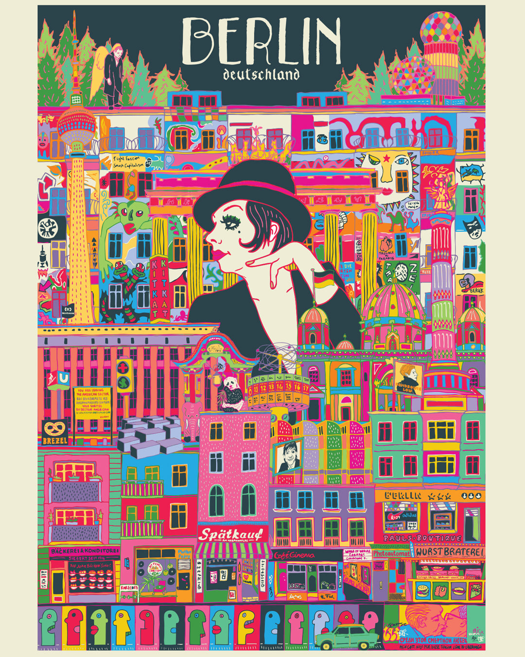 Berlin Germany Poster - Berlin Travel Print