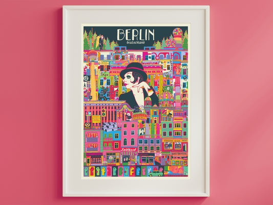 Berlin Germany Poster - Berlin Travel Print