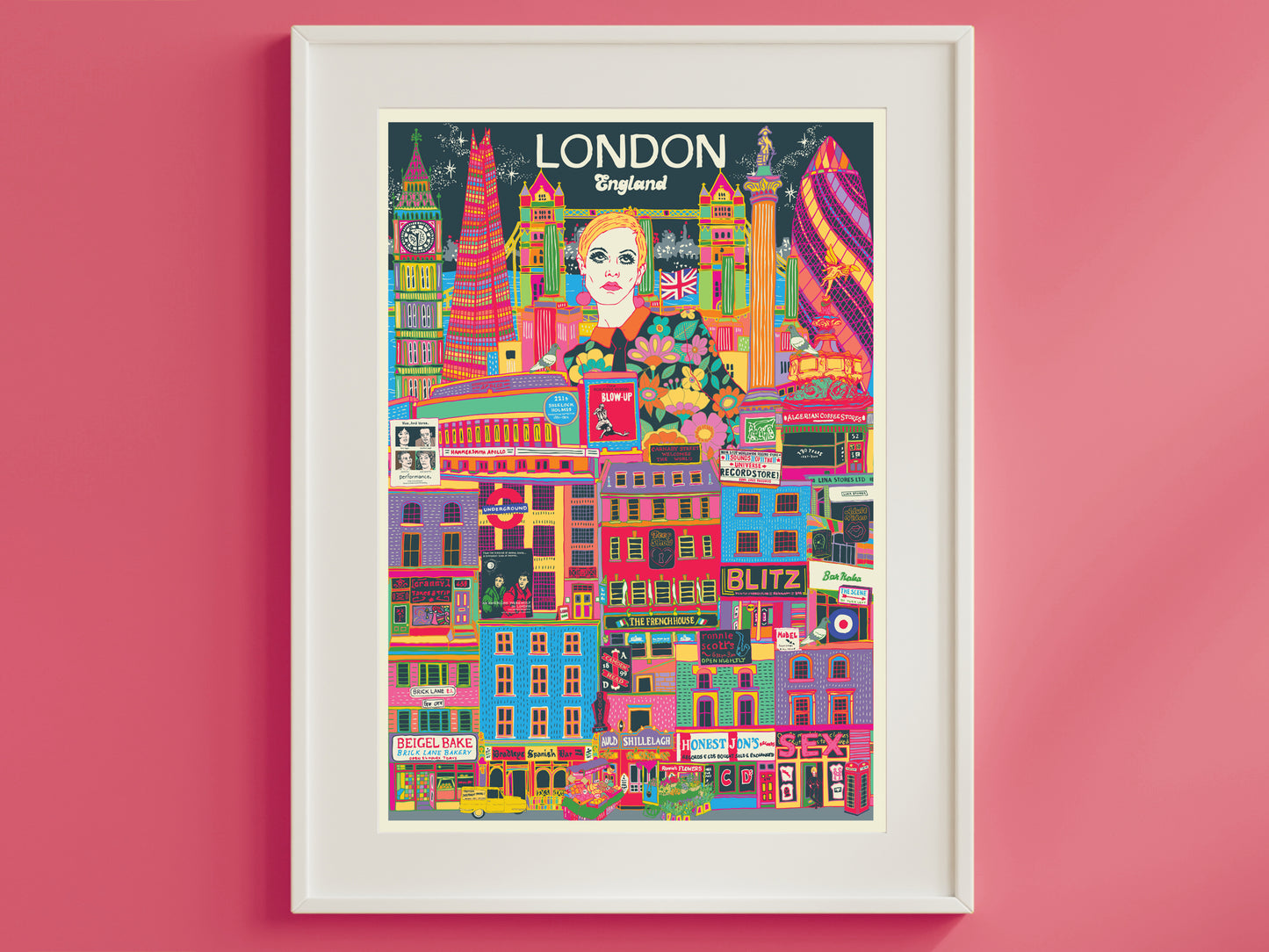 London England Poster - London City Travel Print